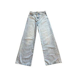 Levi Rib Cage Wide Leg Jeans - Size 28